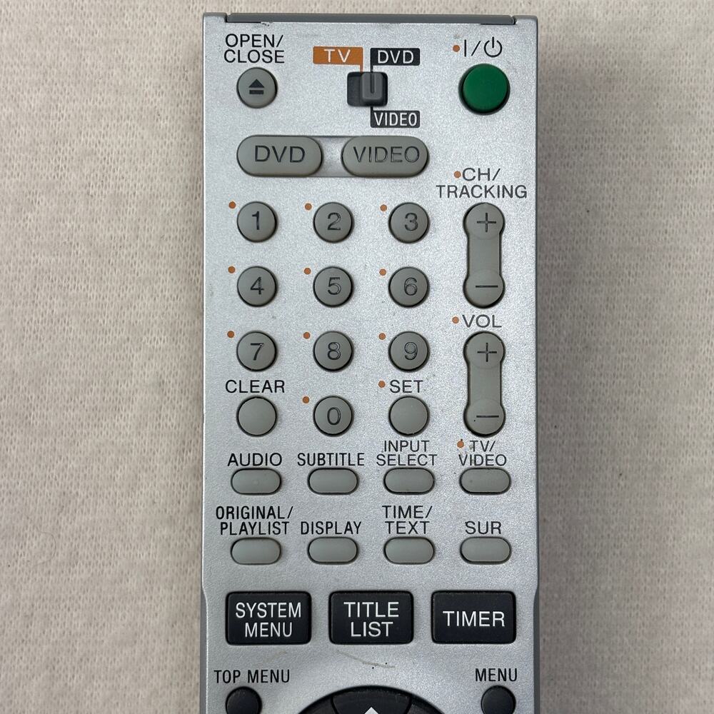 Sony DVD Player Remote Control RMT-0224A Genuine OEM - Picture 5 of 11